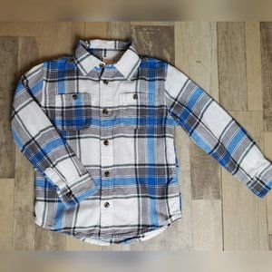 5t Boys Gymboree Plaid Flannel Shirt